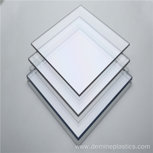 6.0mm clear solid flame retardant V0 polycarbonate panel